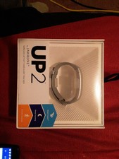 UP2 By Jawbone Silver Fitness Tracker Band W/ SmartCoach Android/IOS Compatible