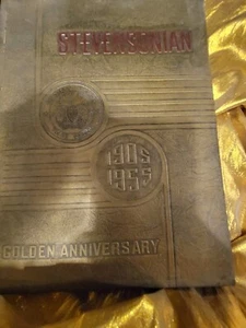THE STEVENSONIAN Stevens Trade School 1955 HARDCOVER YEARBOOK Lancaster Penna. - Picture 1 of 4