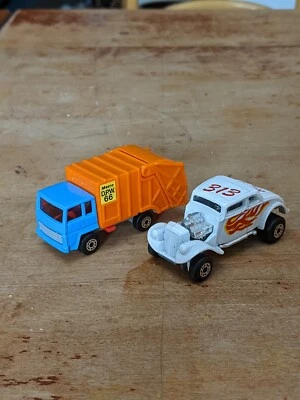 Vintage Matchbox Lesney '33 Willy's Street Rod, Superfast Refuse Truck Lot 2 - Image 1 of 4