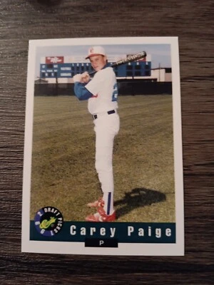 1992 Classic Draft Picks #67 Carey Paige  - Image 1 of 2