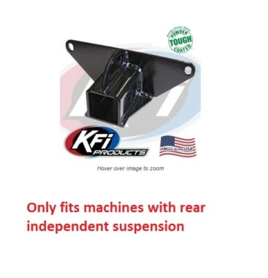 Receptor de enganche trasero KFI 2" Polaris Sportsman 335 400 500 700 IRS 96-04 Foto 1 de 2