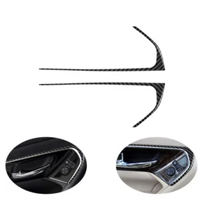 2Pcs Front Door Handle Strip Trim Sticker For Nissan Altima 2013 2014 2015 - Imagen 1 de 12
