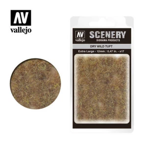 Vallejo WILD TUFT DRY X-LARGE, 12MM, 17 UNITS Tuft - Picture 1 of 1