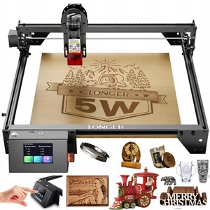 LONGER 5W Lasergravierer tragbare Laserschneidmaschine Desktop 400*400mm Holz - Bild 1 von 15