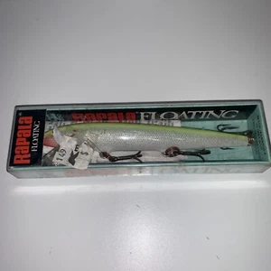 Rapala F11SFC 4-3/8" Floating Minnow-Silver Fluorescent Chartreuse - Imagen 1 de 3