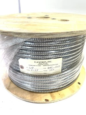 Flextron F1-SS Flexible Stainless Steel Hose Tube Pipe 3/8 ID X 350 Feet Roll - Image 1 of 3