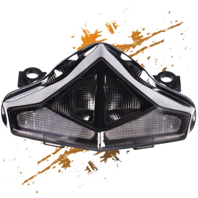 Luz trasera de freno LED de humo señales de giro para Kawasaki Ninja 650R ER6N 2012-2016 Foto 1 de 4
