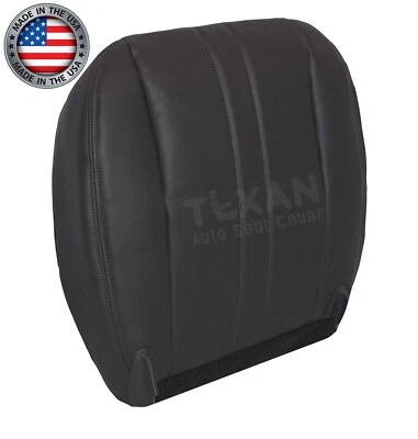 2009 2010 2011 Chevy Express Cargo Van Driver Bottom Vinyl Seat Cover Dark Gray - Image 1 of 4