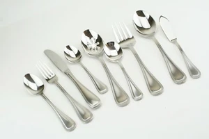 Towle Beaded Antique Satin 18/10 Used Stainless Flatware Your Choice - Picture 1 of 10