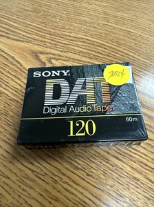 SONY DAT 120 Digital Audio Tape DT 120RA New Sealed Cassette Recording - Picture 1 of 2