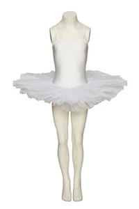 White Swan Halloween Ballet Fancy Dress Costume Tutu Outfit All Sizes By Katz  - Picture 1 of 9