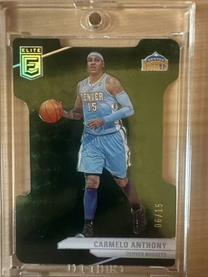 Donruss Elite 2023-24 - Carmelo Anthony #169 troquelado verde/15 Foto 1 de 2