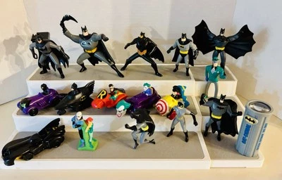 Juguetes Happy Meal McDonalds Años 90 Comida Rápida Batman Animados, Devoluciones, DC Lote De Colección Foto 1 de 4