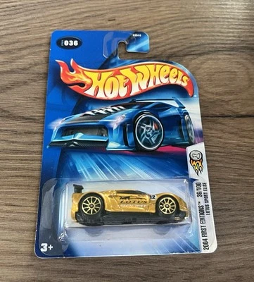 1:64 HOT WHEELS 2004 FIRST EDITION LOTUS SPORT ELISE GOLD 36/100 - Image 1 of 4