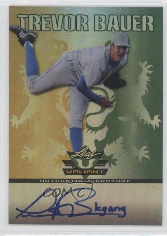 2011 Leaf Valiant Trevor Bauer #VA-TB1 Auto - Image 1 of 2