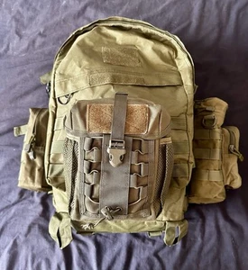 Bushcraft Rucksack - 40L - mit Molle System und hochwertigem Zubehör - Bild 1 von 24