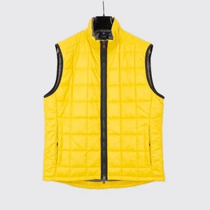 Victorinox Vest Size L Yellow Quilted High Performance Full Zip - Picture 1 of 4