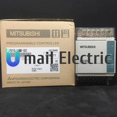 New Mitsubishi FX1S-14MR-001 Programmable Controller FX1S14MR001 Fast Ship - Image 1 of 4