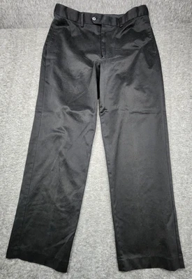 Calça social Savane Tailored 2 U masculina 34x32 preta perna reta cintura esportiva - Imagem 1 de 4