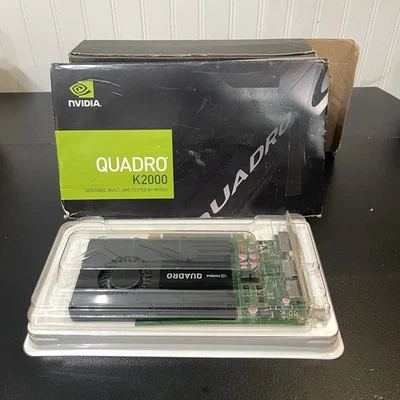 PNY NVIDIA Quadro K2000 4GB GDDR5, 512 Nivida Cuda cores. - Image 1 of 2