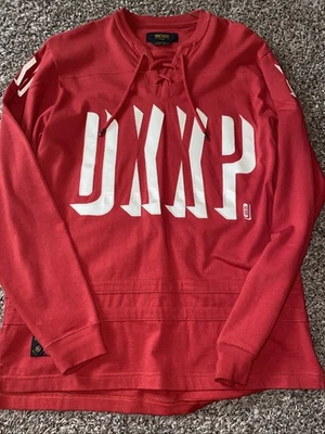 Camiseta deportiva de hockey 10 Deep DXXP para hombre talla mediana usada roja Foto 1 de 4