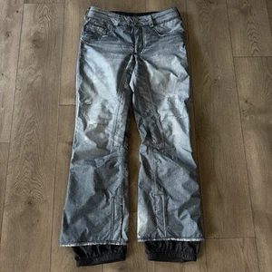 Burton “The Jeans” Blue Denim Gore-Tex Snowboard Ski Snowmobile Pants Size Small - Picture 1 of 17