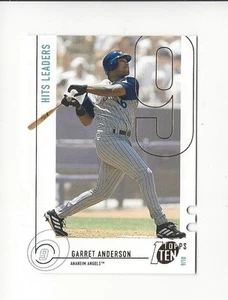 2002 Topps Baseball Topps Ten Die Cuts Parallel Singles - You Choose - Picture 1 of 119
