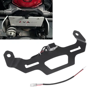 LED License Number Plate Bracket For Ducati Scrambler 803 Nightshift Cafe Racer - Picture 1 of 24