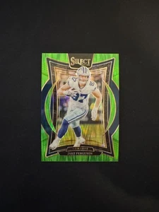 2024 Panini Select Jake Ferguson #64 Concourse Neon Green Prizm Shock /599 - Picture 1 of 2