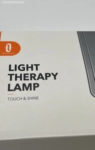 White Taotronics Light Therapy Lamp Touch & Shine Model# TT-CL016 Lamp - Picture 1 of 8