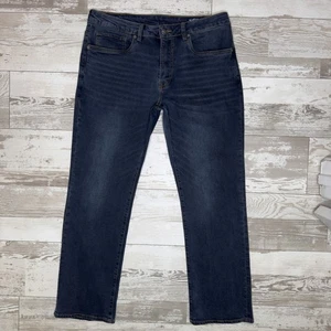 Pantalones de mezclilla Buffalo David Bitton para hombre 34x30 azules relajados rectos - Imagen 1 de 19