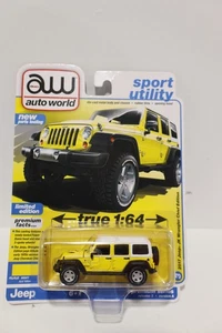 Auto World 1:64 - 2017 Jeep Wrangler Chief Edition (Yellow) - Picture 1 of 3