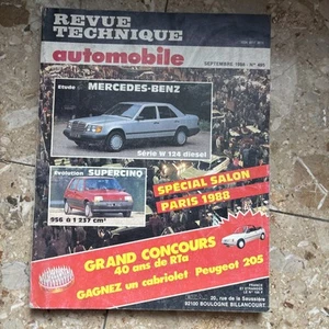 Technische Zeitschrift Mercedes 200 D 250 D 300 D W 124 W124 Diesel ab 1984 - Bild 1 von 22