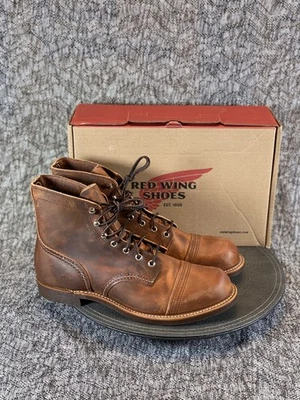 Red Wing Heritage 6 英寸铁侠靴 8085 铜男式 11 D 码 — 第 1/4 张图片