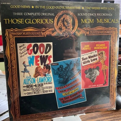 2LP V/A  Glorious MGM Musicals: GOODS NEWS /IN THE GOOD OLD SUMMERTIME +1 SEALED - Image 1 of 2