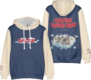 Nueva sudadera con capucha TGFbro Childish Theme Park - talla genuina - XL - Imagen 1 de 5
