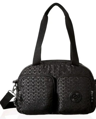 Kipling Defea Black Signature Shoulder, Hand Cross Body Bag UVP 98€ - Bild 1 von 4