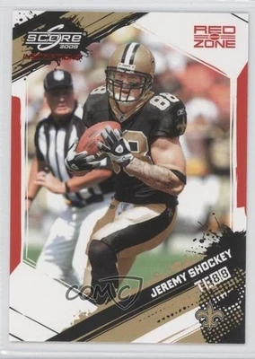 2009 Score Inscriptions Red Zone /30 Jeremy Shockey #184 - Image 1 of 2