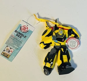 NEU Transformers Roboter in Verkleidung HUMMEL Weihnachtsschmuck Neu mit Etikett gelb 4 Zoll - Bild 1 von 14
