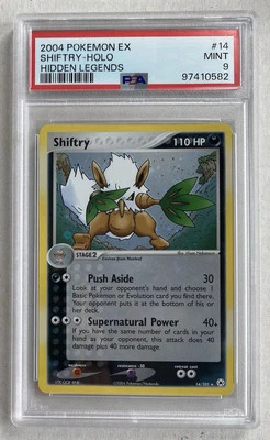 Pokemon EX Hidden Legends Shiftry #14 Holo Rare [PSA 9] - Image 1 of 2