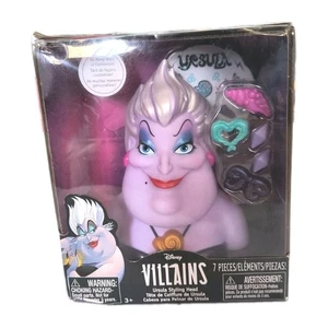 Disney La Sirenita Villanos Úrsula Estilo Cabeza Mini 7 Piezas Juego Figura - Imagen 1 de 8