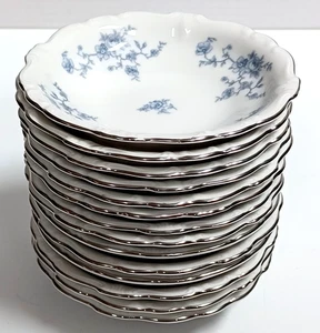 (14) Johann Haviland Blue Garland Berry/Dessertschalen 5 1/4" Fine China Vintage - Bild 1 von 9