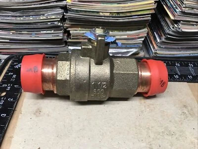 -NEW- NIBCO, NF840XB PC585-80-LF Ball Valve, Full Port Hydrapure - Image 1 of 4