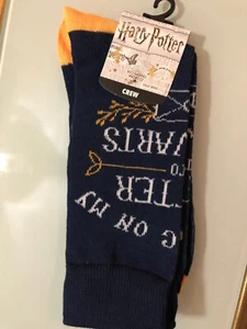 Calze Harry Potter Sto aspettando la mia lettera a Hogwarts Crew taglia 10-13 nuove con etichette - Foto 1 di 9