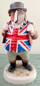 Robert Harrop Designs Town & Country Companions Bulldog (John Bull) Figure CC105 - Foto 1 di 10