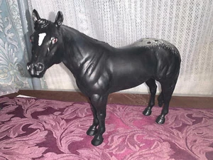 Black Horse Ranch Black Appaloosa Quarter Horse Mr. Conclusion (rare) - Picture 1 of 6