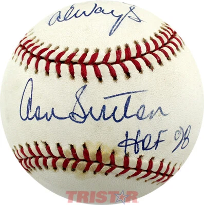 Don Sutton Signed NL Baseball Insc To Chuck My Best Always, HOF 98 PSA - Dodgers - Image 1 of 3