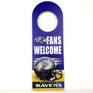 NFL Baltimore Ravens Türgriff hängende Holzplakette - Bild 1 von 3
