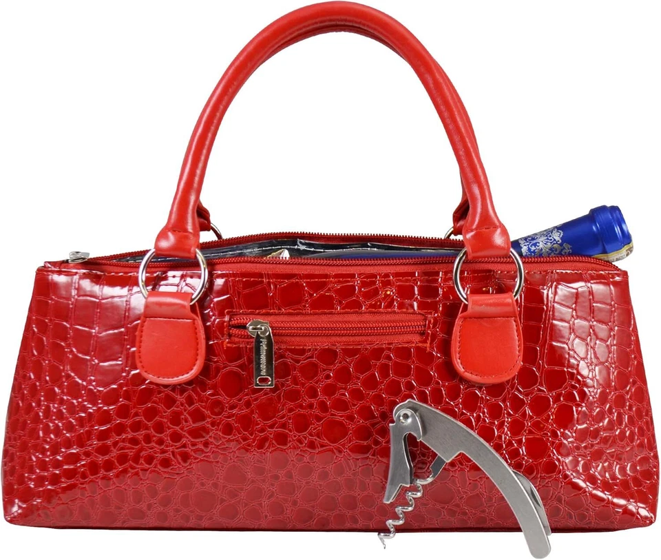 Primeware Wine Clutch Bag (Thermal Insulated) Trendy Women‚Äôs Carry Tote - Image 1 of 1