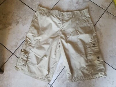 Pantalones Cortos Hombre Modern Culture Carga Caqui Beige Claro Talla 40 Foto 1 de 4
